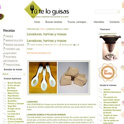 tuteloguisas.com - Levaduras, harinas y masas