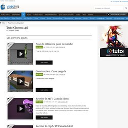 Tuto Cinema 4d Gratuit : 63 tutoriels Cinema 4d