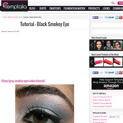 Tutorial - Black Smokey Eye
