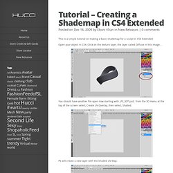 Tutorial – Creating a Shademap in CS4 Extended