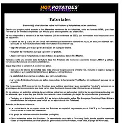 Tutorial de Hot Potatoes