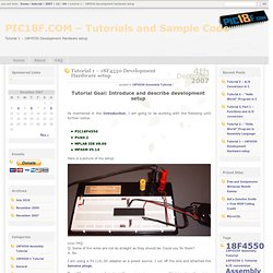 Tutorial 1 – 18F4550 Development Hardware setup » PIC18F.COM – Tutorials and Sample Code - FrontMotion Firefox