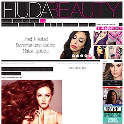 » The Your-Hair-Never-Looked-So-Good Hair Mask! « huda beauty