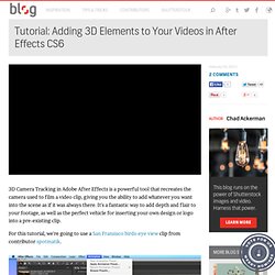 Tutorial: Adding 3D Elements to Your Videos in After Effects CS6 — The Shutterstock Blog