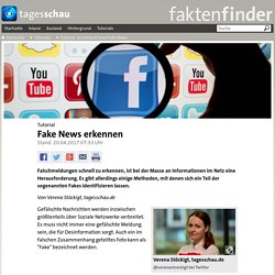 Tutorial: Fake News erkennen