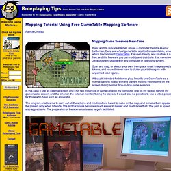 Mapping Tutorial Using Free GameTable Mapping Software