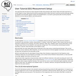 User Tutorial:EEG Measurement Setup - BCI2000 Wiki