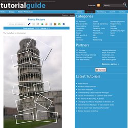 Photo Picture Tutorial - Best Adobe Photoshop Tutorials On Tutorial Guide