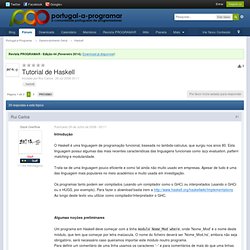 Tutorial de Haskell - Haskell
