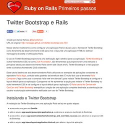 ♥ Rails Girls Tutorial - Seus primeiros passos em Ruby on Rails ♥