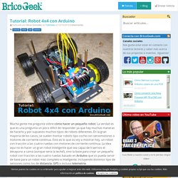 Tutorial: Robot 4x4 con Arduino