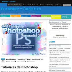 Tutoriales de Photoshop en español