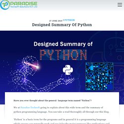 Python tutorials For beginners