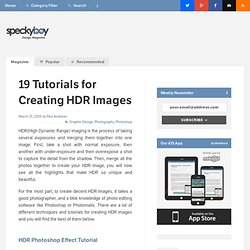 19 Tutorials for Creating Beautiful HDR (High Dynamic Range) Imagery
