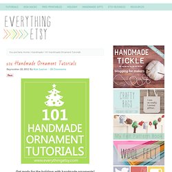 101 Handmade Christmas Ornaments