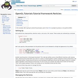 OpenGL:Tutorials:Tutorial Framework:Particles