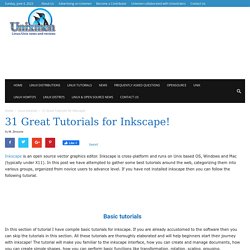 31 Great Tutorials for Inkscape!
