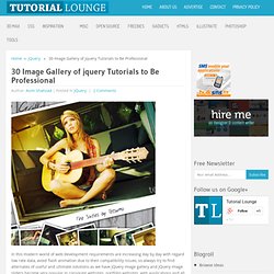 30 Image Gallery of jquery Tutorials to Be Professional 