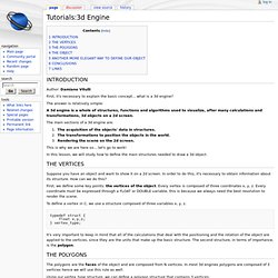 Tutorials:3d Engine - Spacesimulator.net
