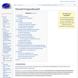 Tutoriel CompendiumLD