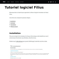 Tutoriel logiciel Filius