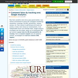 Tutoriel : faire du tracking avec Google Analytics