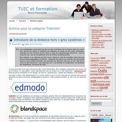 Tutoriels - TUIC et formation