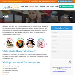Math Tutor Center For Kids in Pearland, Texas - Best Brains Pearland