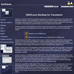 tuxtrans: Linux for Translators