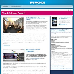 MONDE : Teach & Learn French