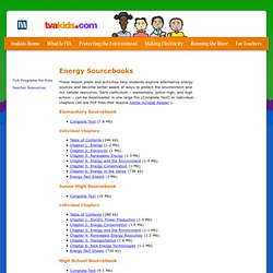 TVA Kids: Energy Sourcebooks