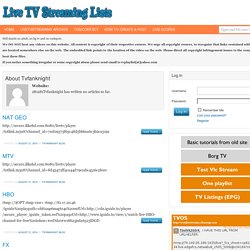 Tvfanknight - 5/19 - Live Vlc SimpleTV Streams