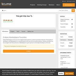 Eclipse - The Eclipse Foundation open source community website.