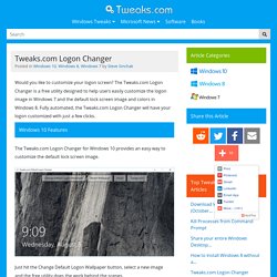Logon Changer for Microsoft Windows 7