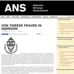 Ook tweede fraude in Nijmegen