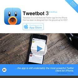 Tweetbot for iPhone