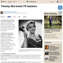 Twenty-five iconic TV teachers