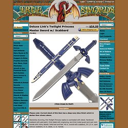 Twilight Princess Master Sword w/ Scabbard