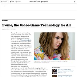 Twine, the Video-Game Technology for All