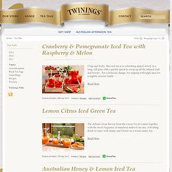 Twinings Australia » Tea Talk