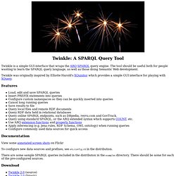 Twinkle: A SPARQL Query Tool