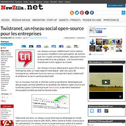 Twistranet, un réseau social open-source pour les entreprises