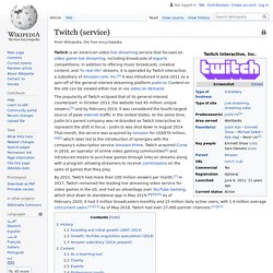 Twitch (service)
