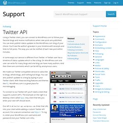 Twitter API