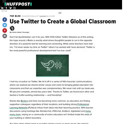 Use Twitter to Create a Global Classroom