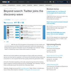 Twitter launches interest-based discovery. What it means