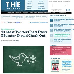 13 Great Twitter Chats Every Educator Should Check Out