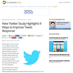 New Twitter Study Highlights 9 Ways to Improve Tweet Response