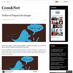 Twitter et l’impact des images