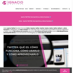 ▷ Qué Es TWITTER, Para Qué Sirve y Cómo Funciona □